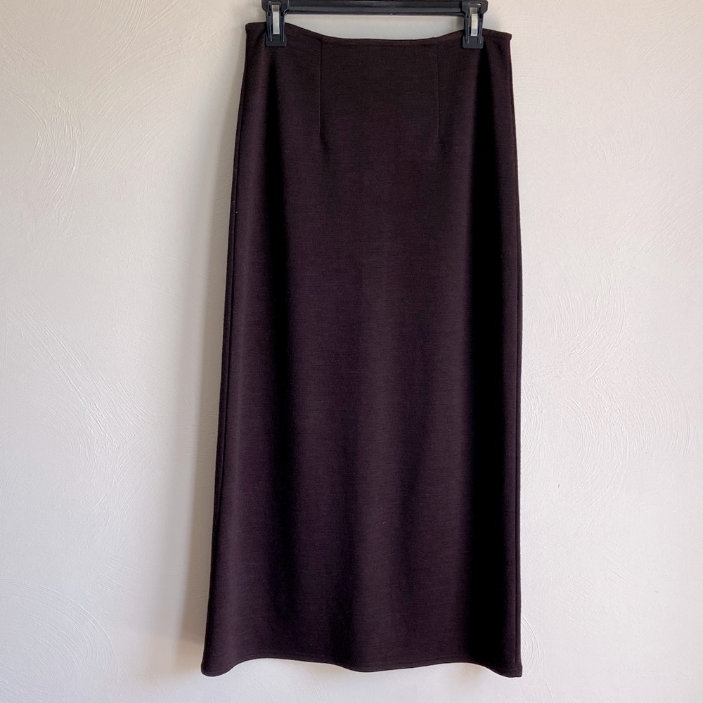 American Eagle Outfitters Brown A-Line  Maxi Skirt 4